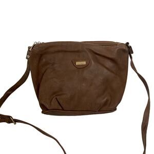 Bellezza Brown Leather Purse